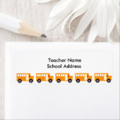 Niedlicher Gelbschulbus für Lehrer (Insitu)