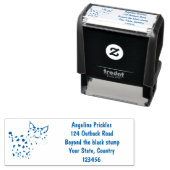 Niedlicher gemeiner Bobcat-Luchs-Cartoon Permastempel (Beispiel)