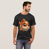 Niedlicher Gemeiner Karpfen T-Shirt (Vorne ganz)