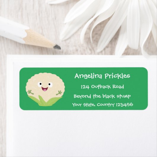 Niedlicher Gemüsegarten-Cartoon (Insitu)