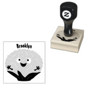Niedlicher Gemüsegarten-Cartoon Gummistempel (Stempel)