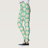 Niedlicher Gemüsegarten-Cartoon Leggings (Links)