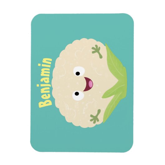 Niedlicher Gemüsegarten-Cartoon Magnet (Vertikal)