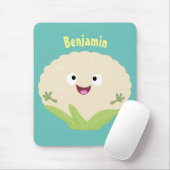 Niedlicher Gemüsegarten-Cartoon Mousepad (Mit Mouse)