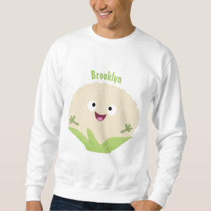 Niedlicher Gemüsegarten-Cartoon Sweatshirt