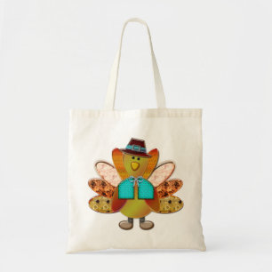 Niedlicher Gemusterter Designer Pilgrim Türkei Tragetasche