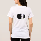 Niedlicher geometrischer T - Shirt mit farbenfrohe (Rückseite)