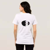 Niedlicher geometrischer T - Shirt mit farbenfrohe (Rückseite voll)