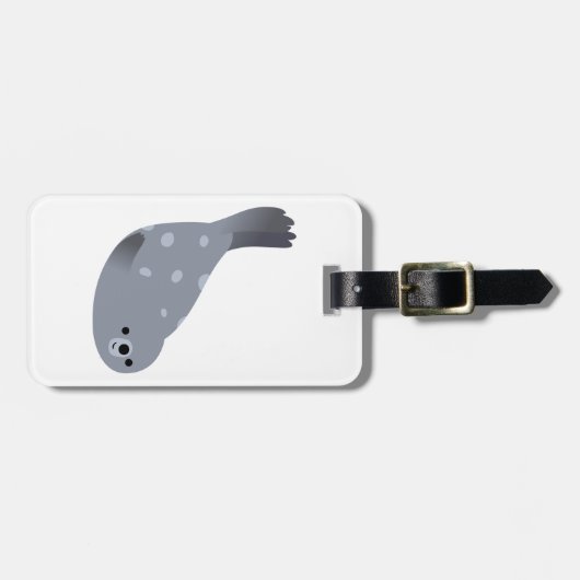 Niedlicher Gepäckanhänger (Vorderseite horizontal)