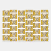 Niedlicher Gepard Geschenkpapier Set (Vorderseite 3)