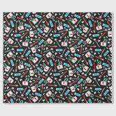 Niedlicher Geschenkpapier (Flach)