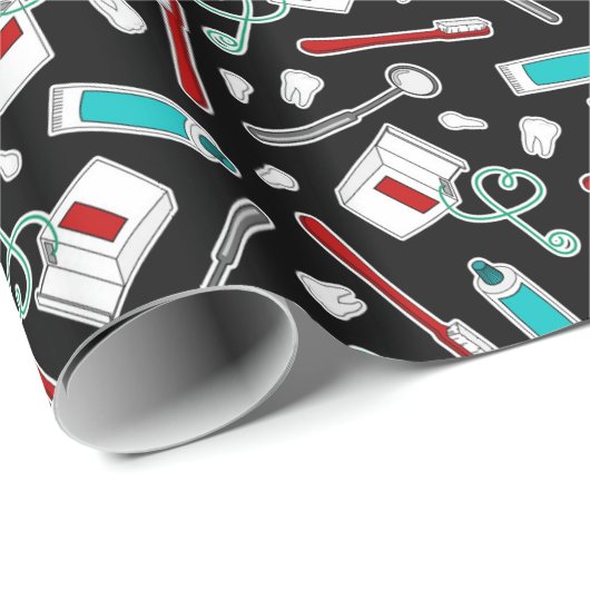 Niedlicher Geschenkpapier (Rolleneckpunkt)