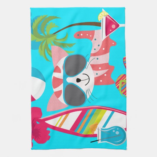 Niedlicher Geschirrtuch (Vertikal)