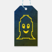 Niedlicher Gespenst Geschenkanhänger (Rückseite)