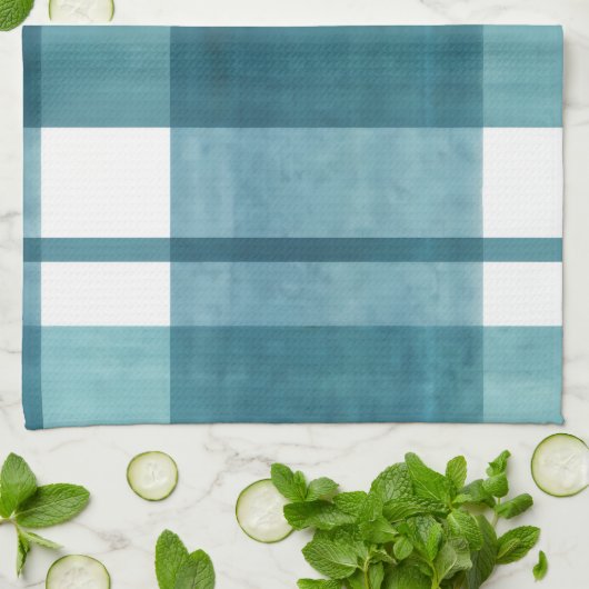 Niedlicher Gingham Geschirrtuch (Gefaltet)