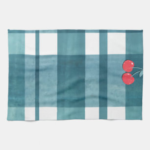 Niedlicher Gingham Geschirrtuch