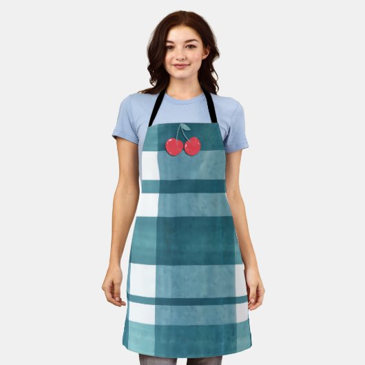 Niedlicher Gingham Schürze (Getragen)