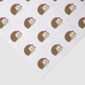 Niedlicher Girl-Igel Seidenpapier (Ausschnitt)