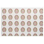 Niedlicher Girl-Igel Stoff (Fat Quarter (45,7 x 55,9 cm))