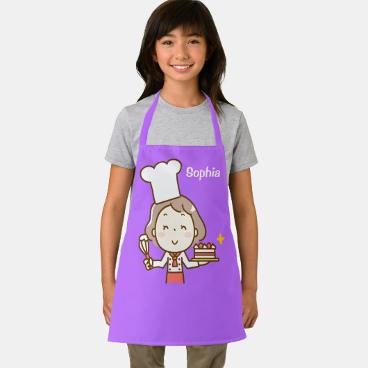 Niedlicher Girl-Koch Schürze (Insitu)