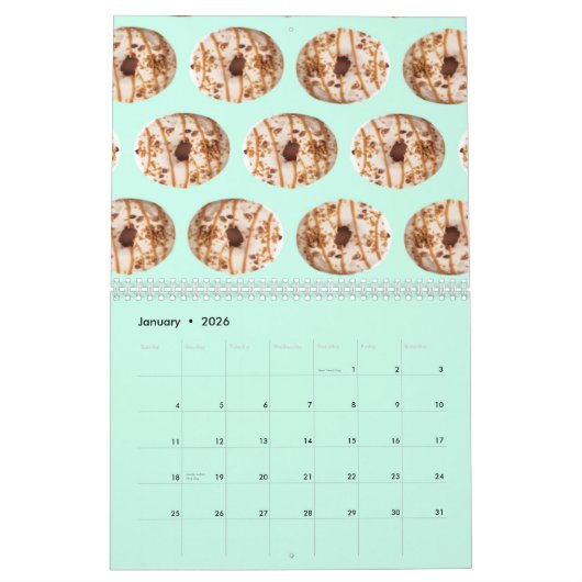 niedlicher Girl Pancake Doughnut cake Obstkuchen F Kalender (Jan 2026)