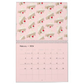 niedlicher Girl Pancake Doughnut cake Obstkuchen F Kalender (Feb 2026)