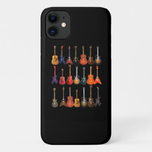 Niedlicher Gitarrenrock und Roll-Musikinstrumente Case-Mate iPhone Hülle