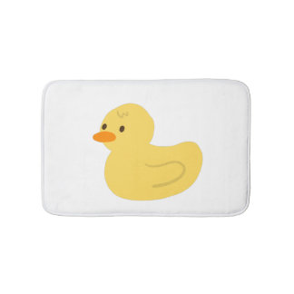 Niedlicher Glattgummi-Duckkopf-Grafischer Bathmat Badematte