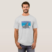 niedlicher Glattwal T-Shirt (Vorne ganz)