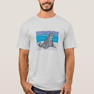 niedlicher Glattwal T-Shirt
