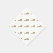 Niedlicher Gleitschutz Serviette (Ecke)