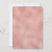 Niedlicher Glitzer Fairy Party Einladung (Rückseite)