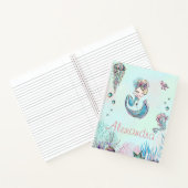 Niedlicher Glitzer Meerjungfrau Notizblock (Innenseite)