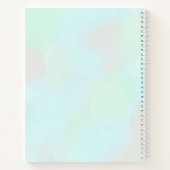 Niedlicher Glitzer Meerjungfrau Notizblock (Rückseite)