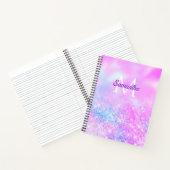Niedlicher Glitzer Notizblock (Innenseite)