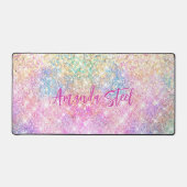 Niedlicher Glitzer Schreibtischunterlage (Vorderseite)