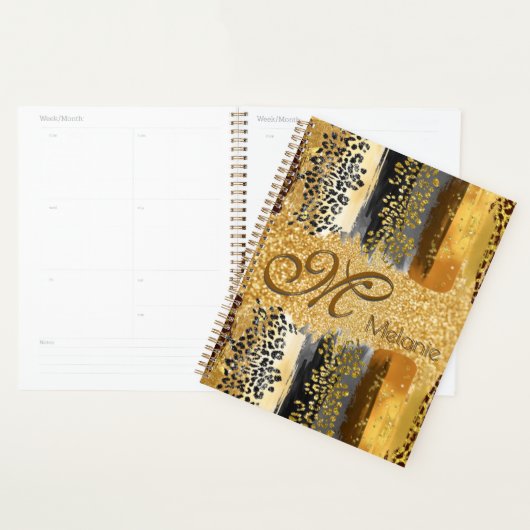 Niedlicher Glitzer SpiralNotebook Planer (Anzeige)