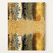 Niedlicher Glitzer SpiralNotebook Planer (Rückseite)