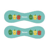 Niedlicher Glockenpfeffer capsicum trio singend Ca Baseball (Paneele)