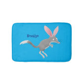 Niedlicher glücklicher australischer Bilby-Cartoon Badematte (Vorderseite)