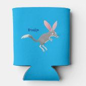 Niedlicher glücklicher australischer Bilby-Cartoon Dosenkühler (Rückseite)