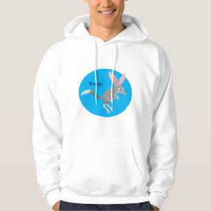 Niedlicher glücklicher australischer Bilby-Cartoon Hoodie