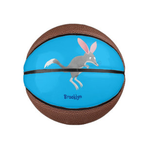 Niedlicher glücklicher australischer Bilby-Cartoon Mini Basketball