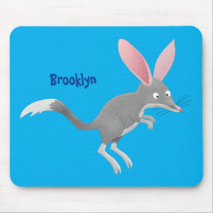 Niedlicher glücklicher australischer Bilby-Cartoon Mousepad
