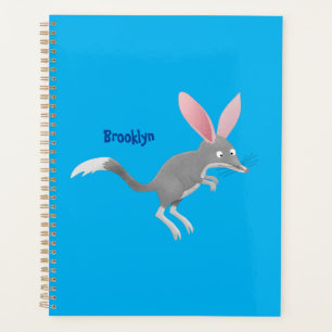Niedlicher glücklicher australischer Bilby-Cartoon Planer