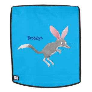 Niedlicher glücklicher australischer Bilby-Cartoon Rucksack