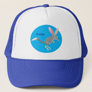 Niedlicher glücklicher australischer Bilby-Cartoon Truckerkappe