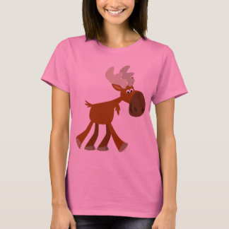 Niedlicher glücklicher Cartoon Elche T - Shirt