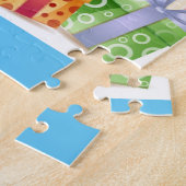 Niedlicher glücklicher Geburtstag Puzzle (Seite)