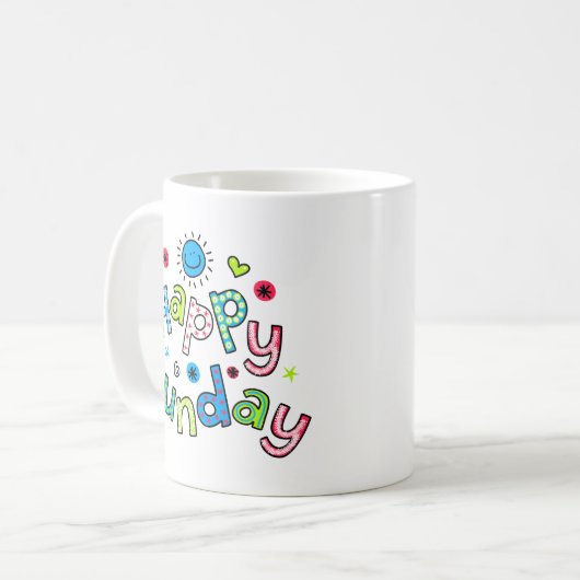 Niedlicher glücklicher kaffeetasse (Vorderseite Links)